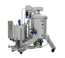 NF automatically discharged kieselgur filter