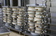 Vertical presses for cheese and ricotta